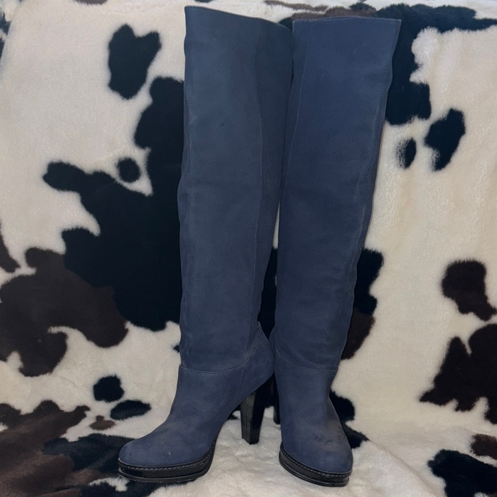 Elegant Black Over the Knee Boots